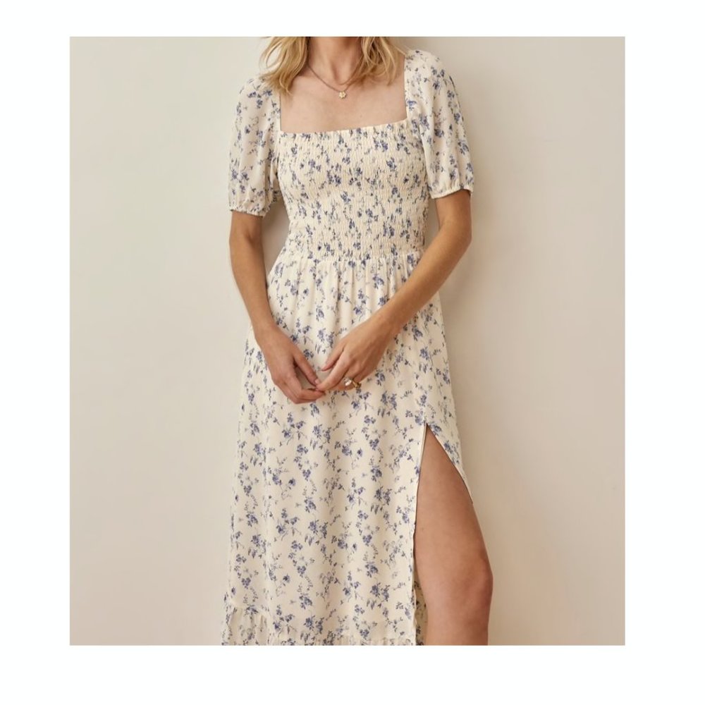 REFORMATION Meadow Dress Sinead Print